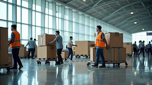 北京機(jī)場搬家